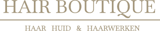 Logo hairboutique bruin